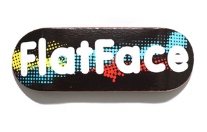 FlatFace G16 Deck - Spot Color Black - 33.6mm Real Wear